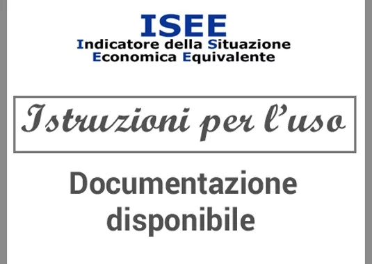Documentazione ISEE - Istruzioni per l'uso